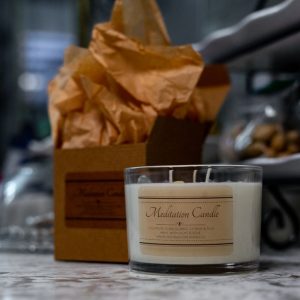 Meditation candle