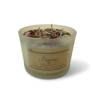 Pregnancy Candle — Lavender & Selenite Soy Candle for Expectant Mothers