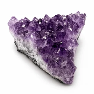 Large Raw Amethyst Cluster — 6" Purple Crystal for Calm & Sleep