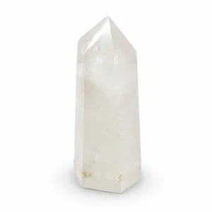 Clear Quartz Tower — 4.5" Polished Master Healer Crystal Point