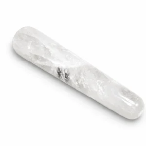 Clear Quartz Wand — 4" Polished Crystal Wand for Reiki Healing