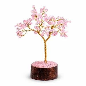 Crystal Tree — Handcrafted Gemstone Tree for Positive Energy & Luck