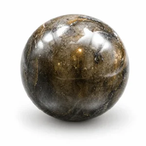Labradorite Sphere — Flashy Crystal Ball for Transformation & Intuition